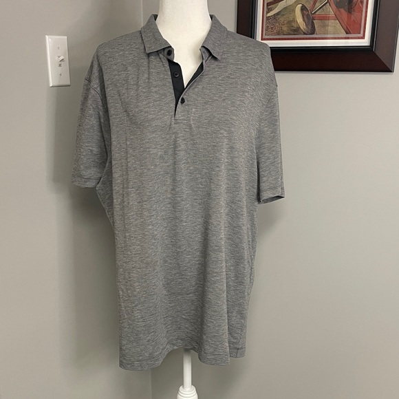 lululemon athletica Other - Lululemon athletica Evolution Polo XXL Shirt gray mens